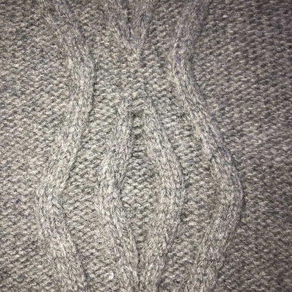 Men’s Italian wool cable knit sweater - Picture 7 of 7